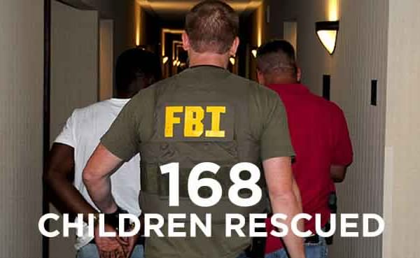 child sex trafficking sweep