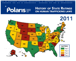 polaris state rankings on human trafficking laws 2011