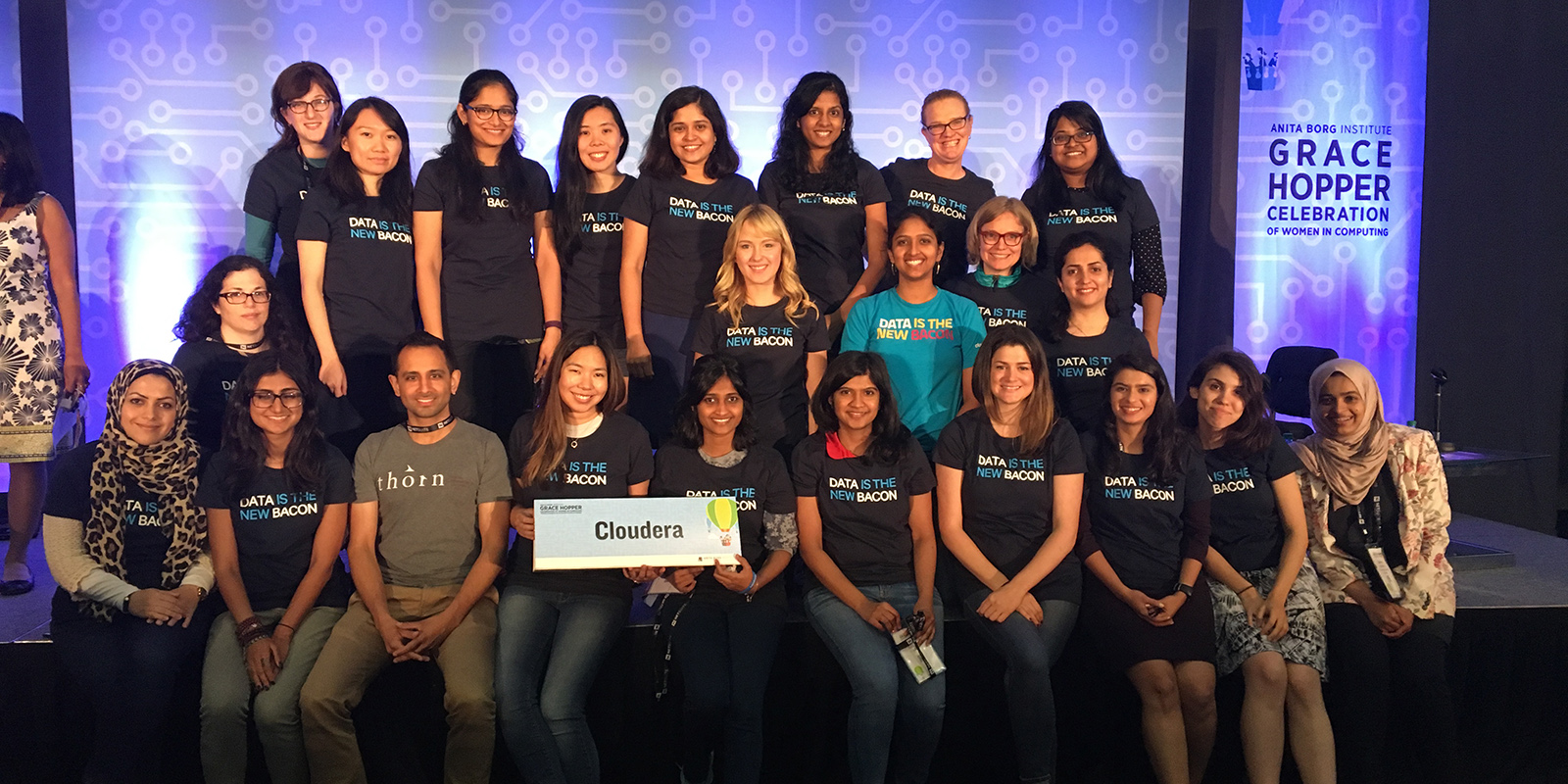 Cloudera Cares + Thorn = Social Impact at Grace Hopper 2016