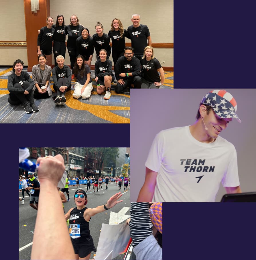 A collage of 2022 Team Thorn highlights.